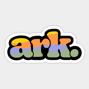 Ark. Summer Colors Sticker